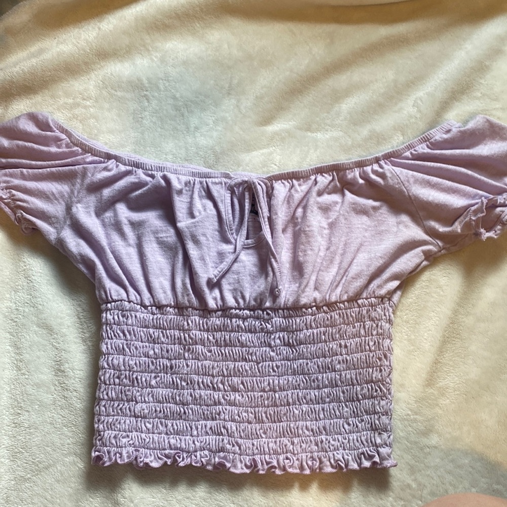 Pacsun Off the Shoulder Crop Top